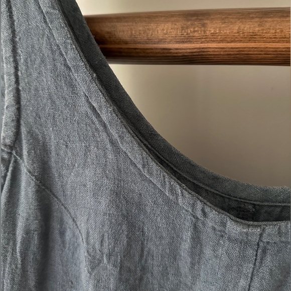 Linen apron dress with pocket size xs - Picture 11 of 13